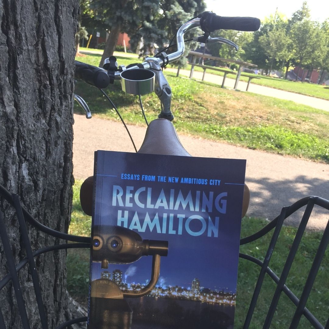 Reclaiming Hamilton book and bike